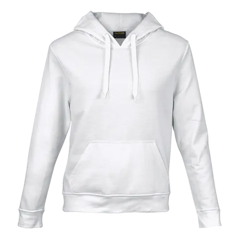Basic Promo Hooded Sweater - White