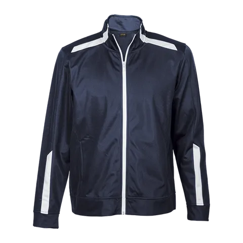 Traction Jacket - Navy With White