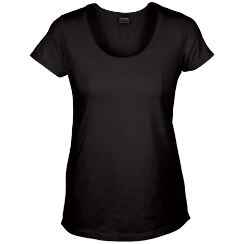 Ladies 160g Zoey T-Shirt - Black