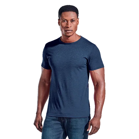 Mens Melange Crew Neck T-Shirt