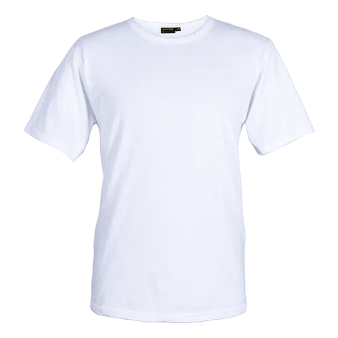 Mens Organic Cotton Crew Neck T-Shirt - White