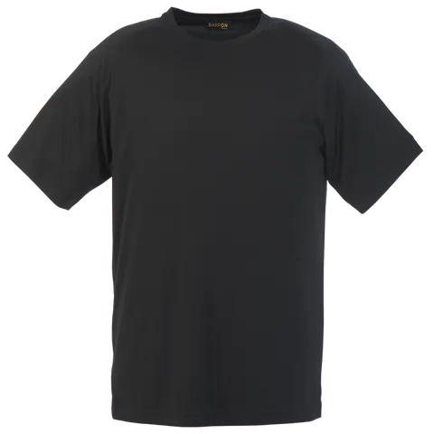 135g Barron Polyester T-Shirt - Black