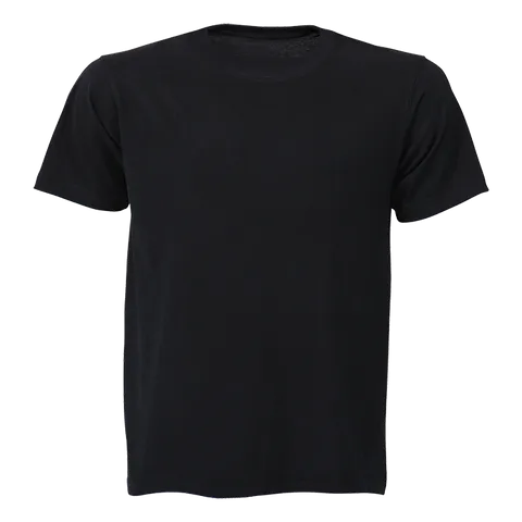 155g Promo Cotton T-Shirt - Black
