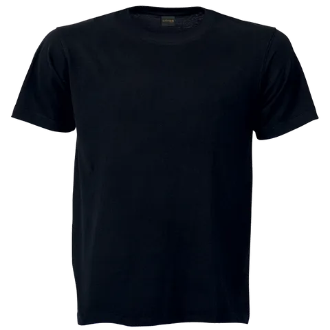 180g Barron Crew Neck T-Shirt - Black