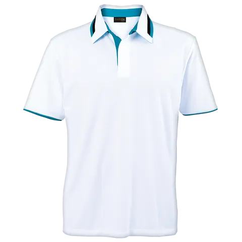 Mens Vitality Golfer - White With Blue With Black