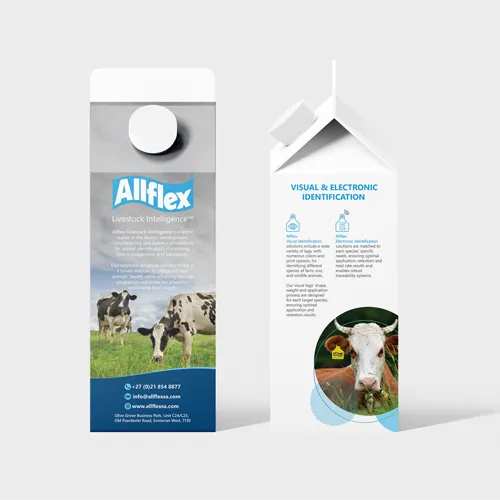 Allflex branded boxed water