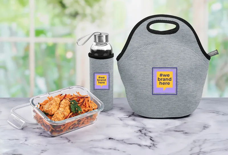 a branded lunchbox bag from Ignition Marketing