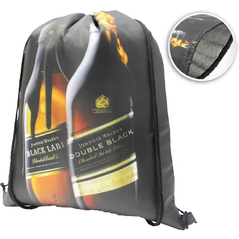 Sublimated Drawstring Cooler