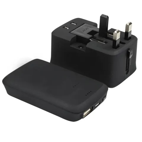 DERRY - Memorii Travel Adapter With Powerbank