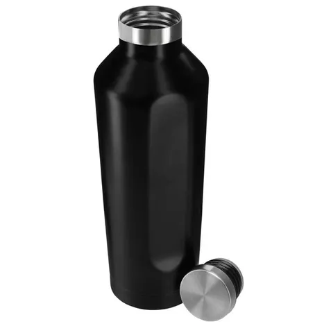 galati   hans larsen double wall stainless steel water bottle   black