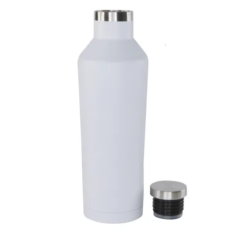 galati   hans larsen double wall stainless steel water bottle   white  1 
