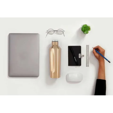 galati   hans larsen double wall stainless steel water bottle  copper