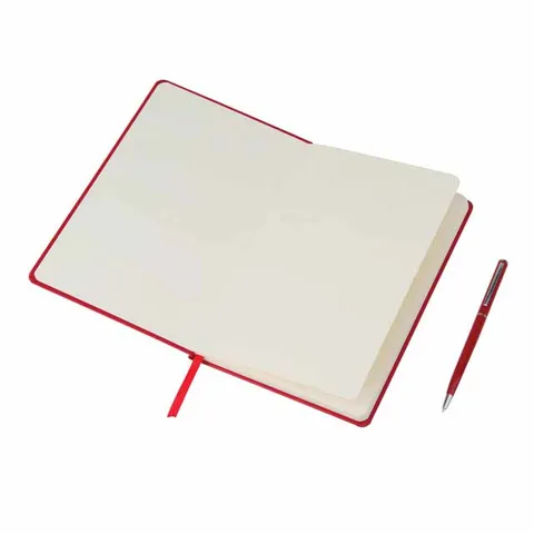 campina   giftology a5 hard cover notebook with metal pen  1 
