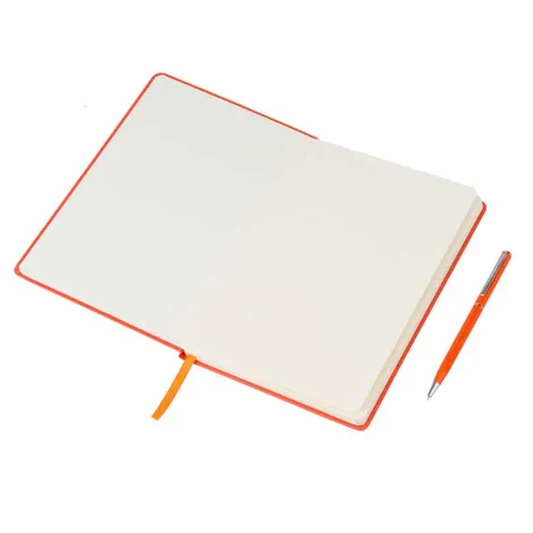campina   giftology a5 hard cover notebook with metal pen  1 