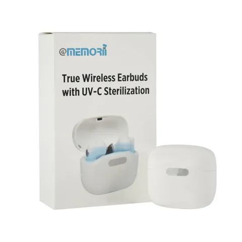 skole    memorii tws uv c earbuds with sterilization case  5 