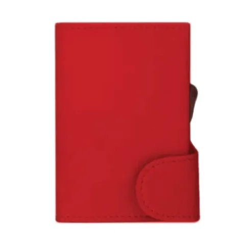 VITL-SANTHOME-PU-Cardholder-Wallet-Red