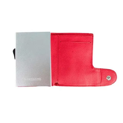 vitl   santhome pu cardholder wallet red  1 