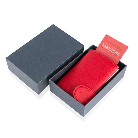 vitl   santhome pu cardholder wallet red  2 