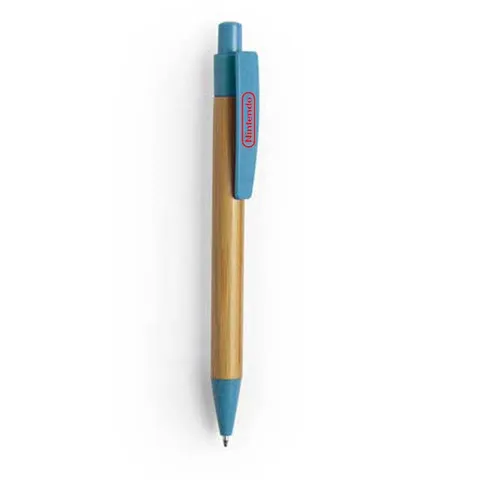 serang   eco neutral bamboo wheat straw pen   blue