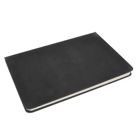 orsha   santhome a5 sustainable   eco friendly notebook   black  anti microbial 