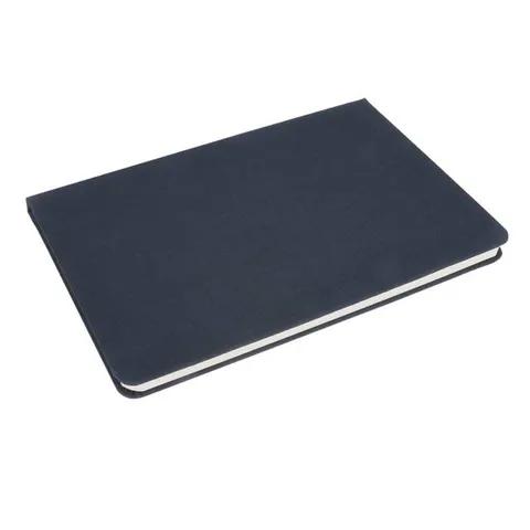 orsha   santhome a5 recycled sustainable notebook   navy blue  anti microbial 